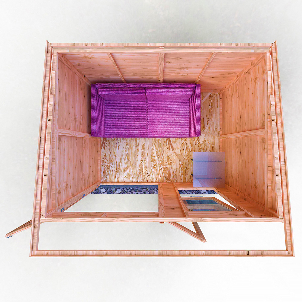 Shire GB Peony 8 x 6ft Summerhouse Image 4