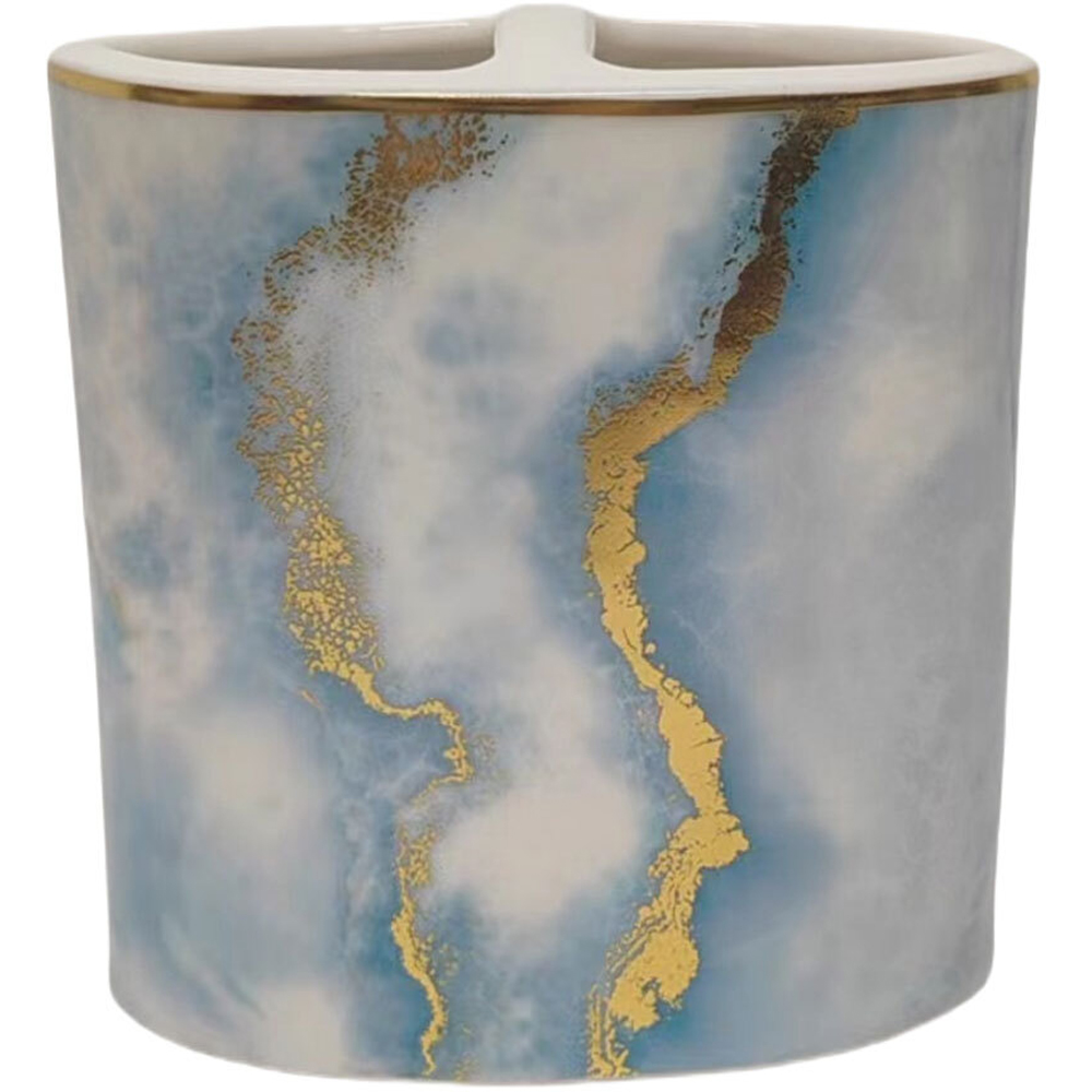 Ocean Marble Toothbrush Holder - Blue Image