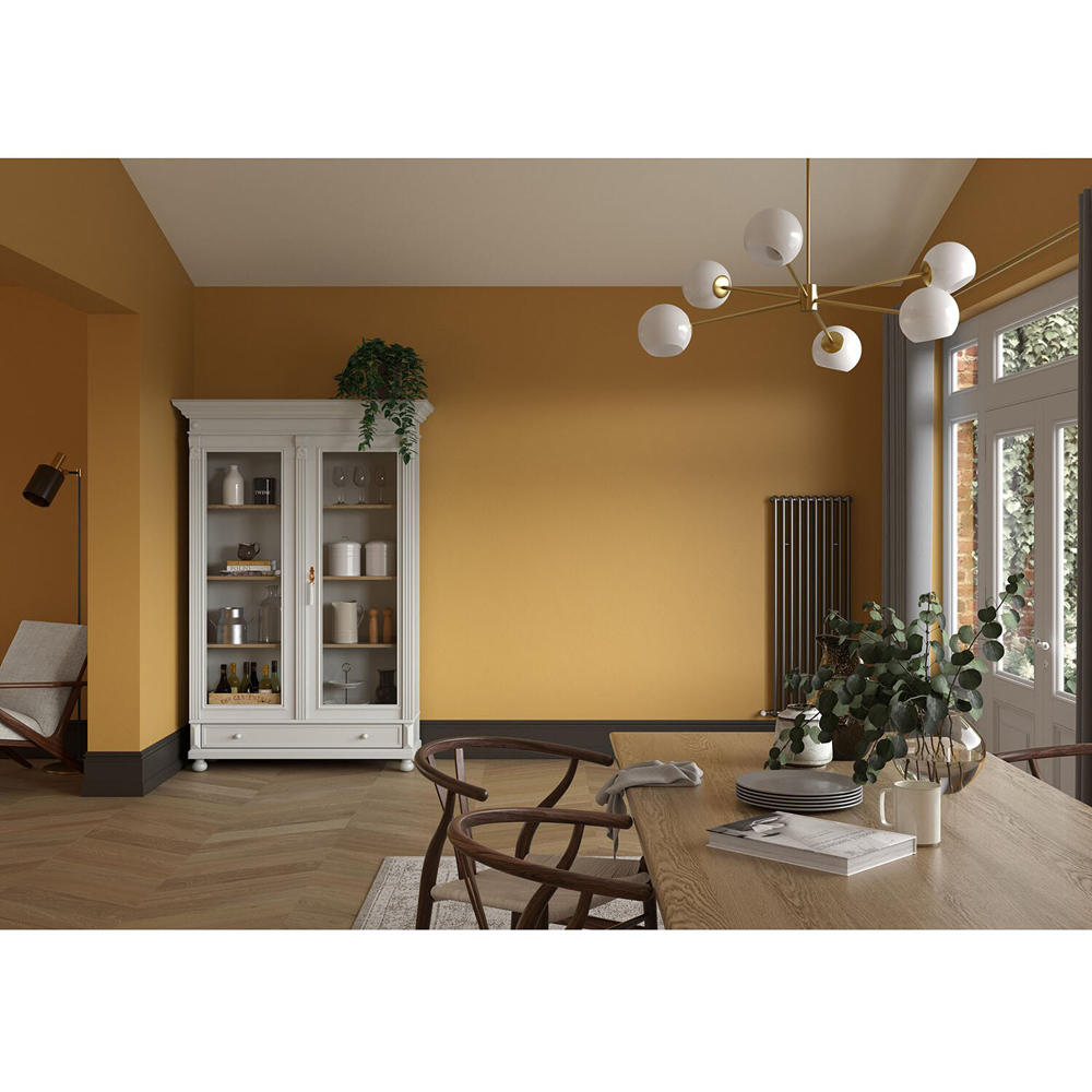 Dulux Heritage Walls and Ceilings Brushed Gold Velvet Matt Emulsion Paint 2.5L Image 6