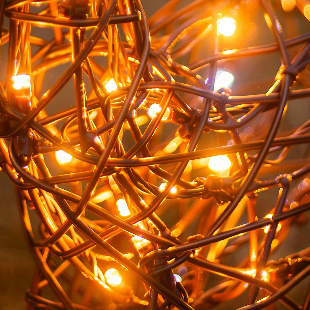 The Christmas Centre 200 LED Brown Weave Light-Up Stag Reindeer 4.4ft Image 7