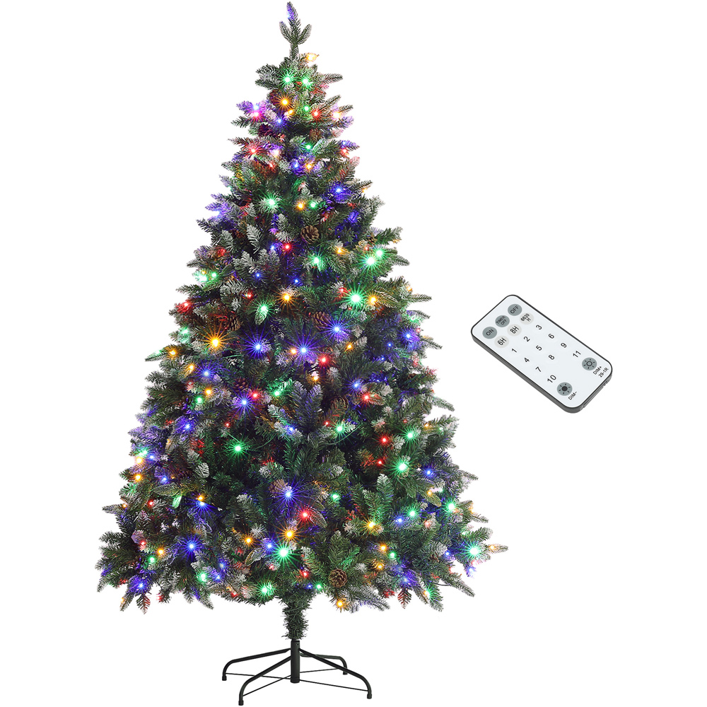 Everglow Pre-Lit Artificial Christmas Tree with Remote 6ft Image 3