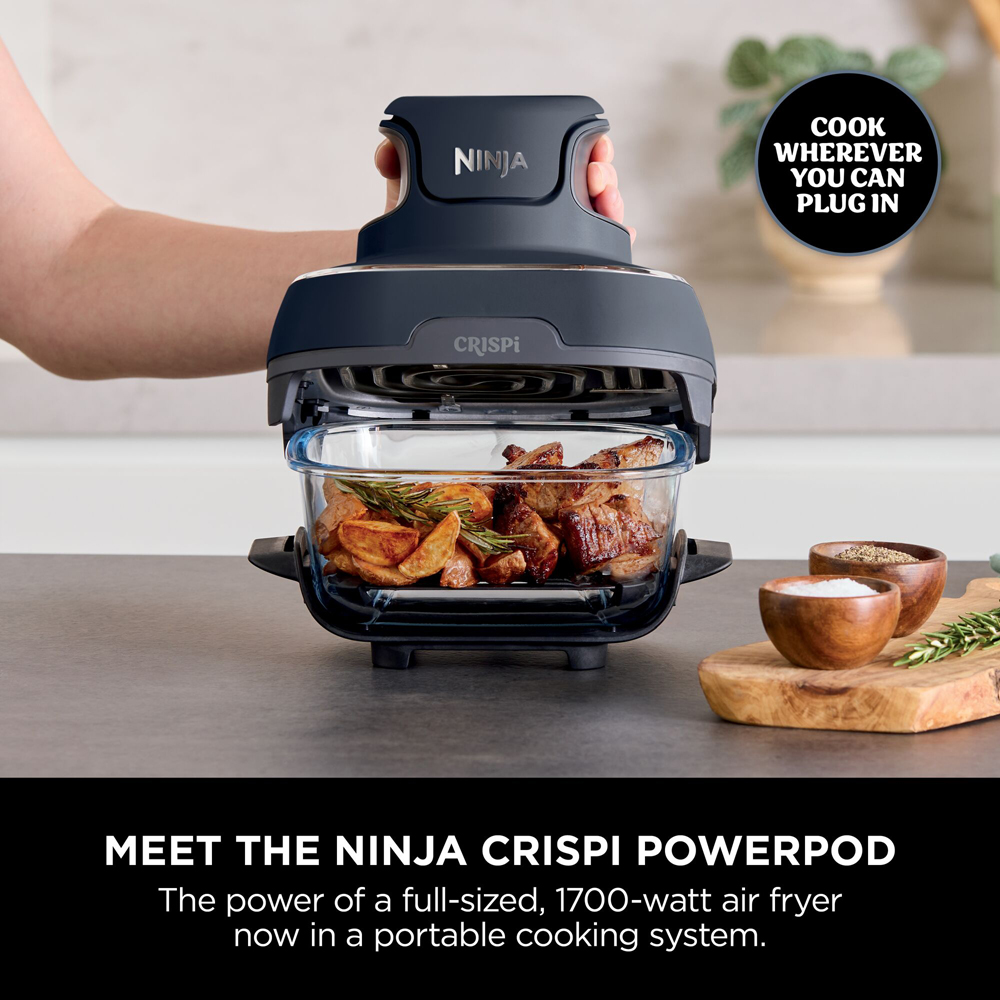 Ninja Crispi FN101UKGY Cyber Space 3.8L Digital Air Fryer 1700W Image 6