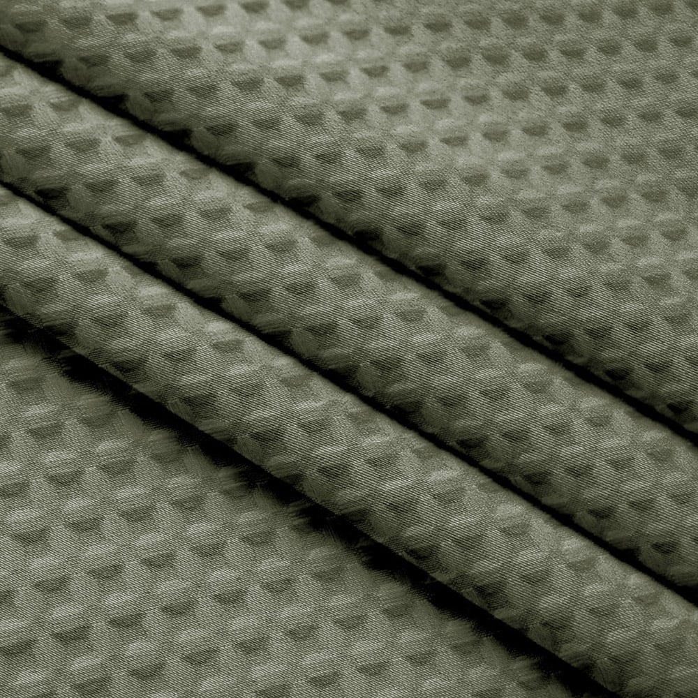 Velosso Waffle Sage Blackout Curtains 183 x 116cm Image 6