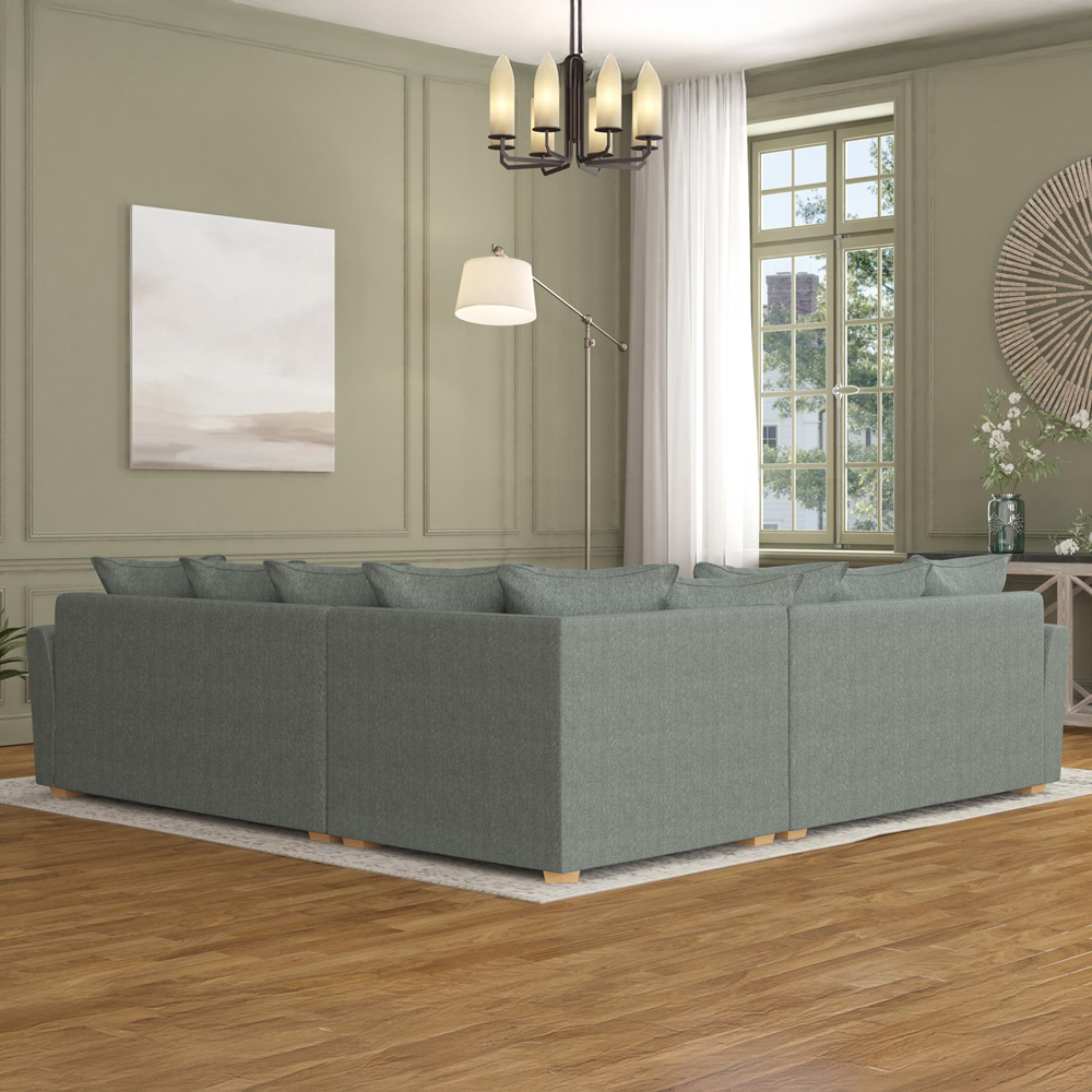 Wendleberry 4 Seater Venice Granite Scatter Back Corner Sofa Image 6