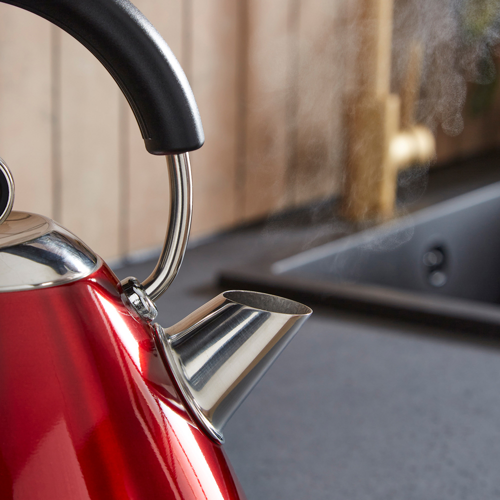 Morphy Richards Accents 102048 Red 1.5L Pyramid Kettle 3000W Image 5