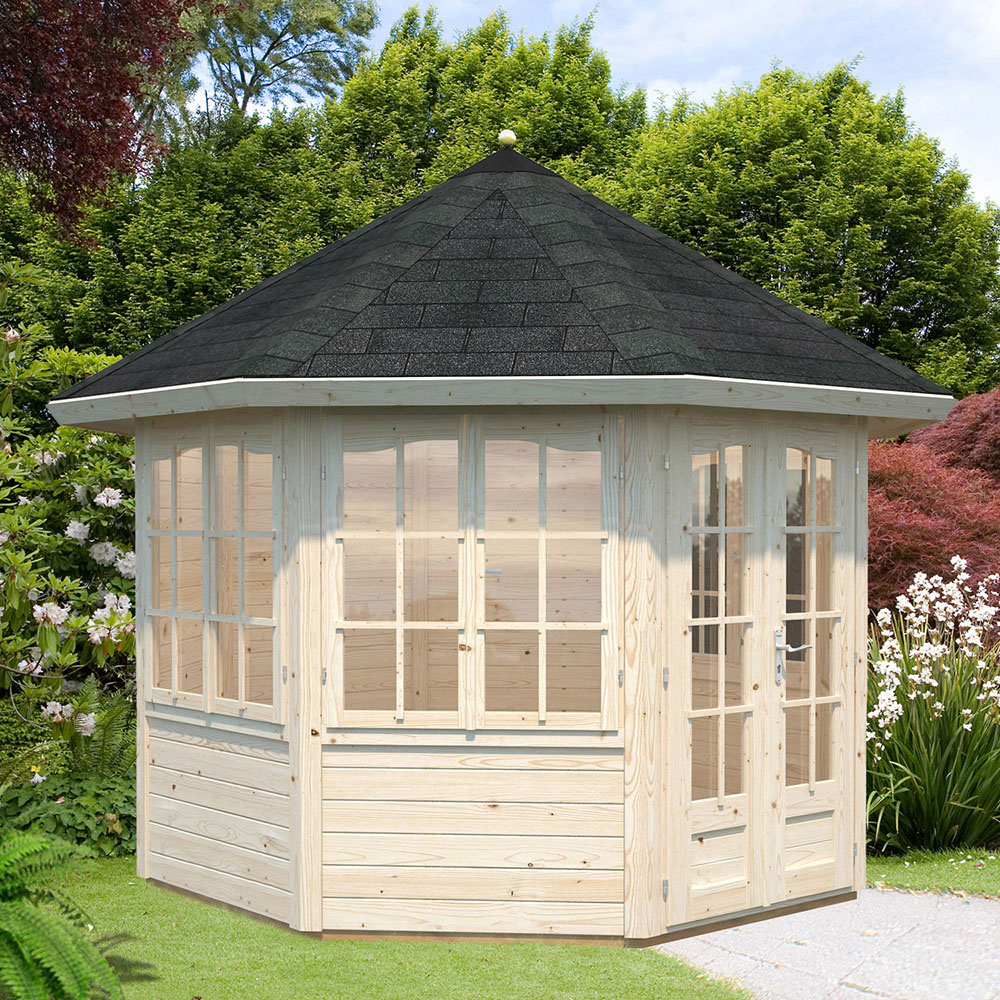 Palmako Veronica 9.5 x 9.5ft Apex Summerhouse Image 6