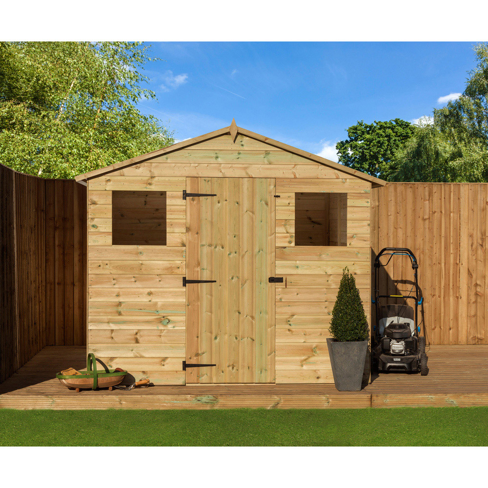 Empire Sheds 10000 8 x 10 Tongue and Groove Wooden Apex Garden Shed Image 4