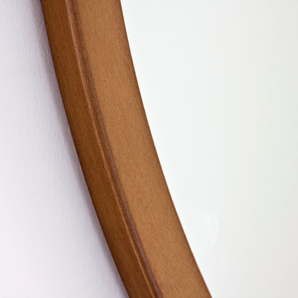 Yearn Bronze Classic Round Wall Mirror 40cm Image 3