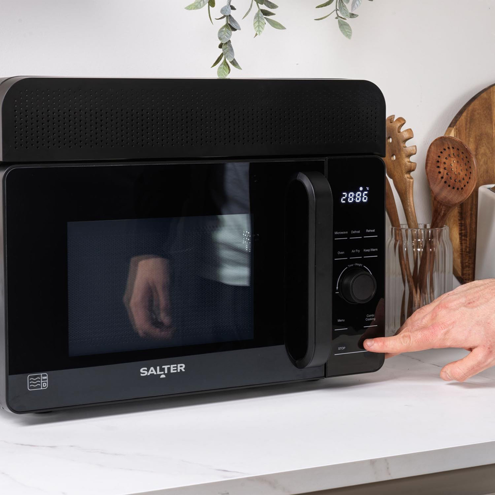 Salter 20L Air Fryer Microwave Oven - Black Image 7