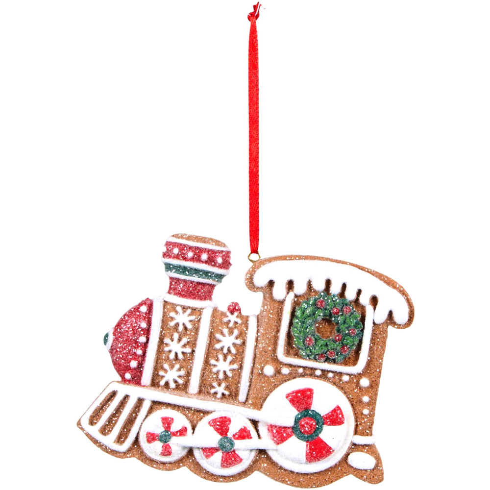Iced Gingerbread Hanging Decoration Image 4