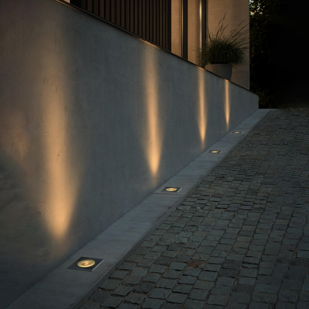 Nordlux Andor Square Recessed Ground Spotlight Image 2
