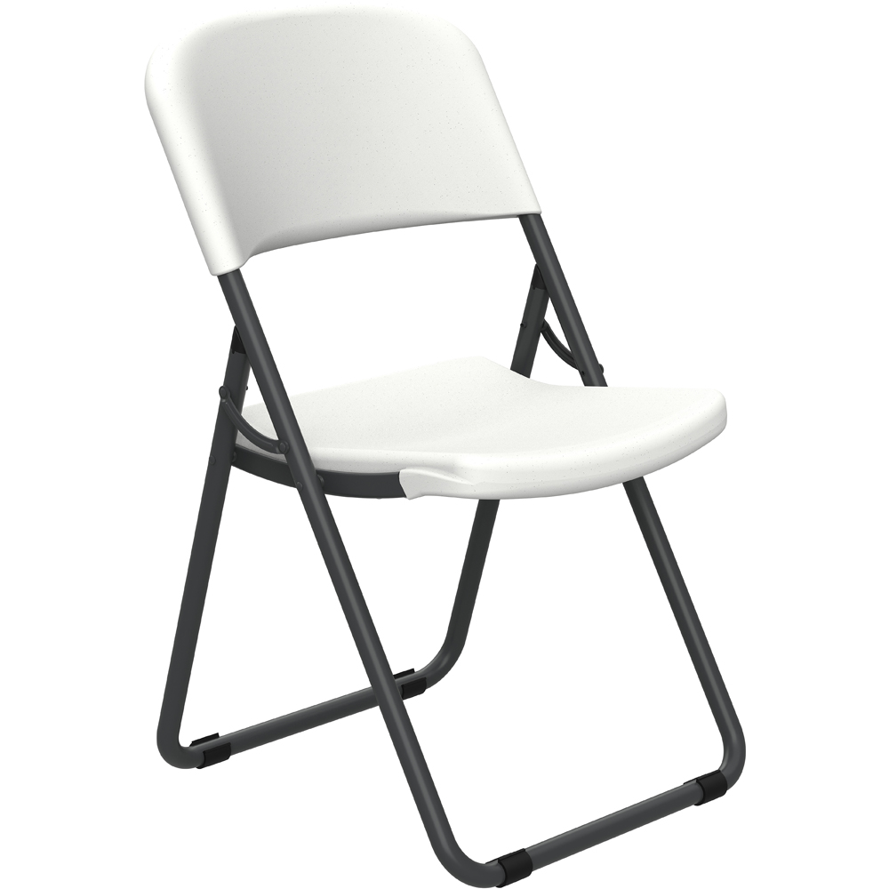 Lifetime Products Set of 4 Foldable Loop Leg Chair Image 2