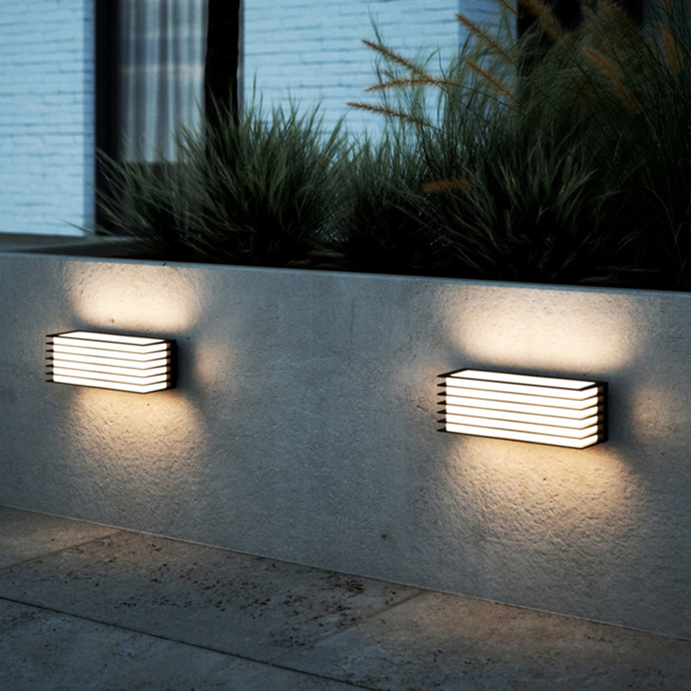 Nordlux Fluctus 28 Black Wall Light Image 2