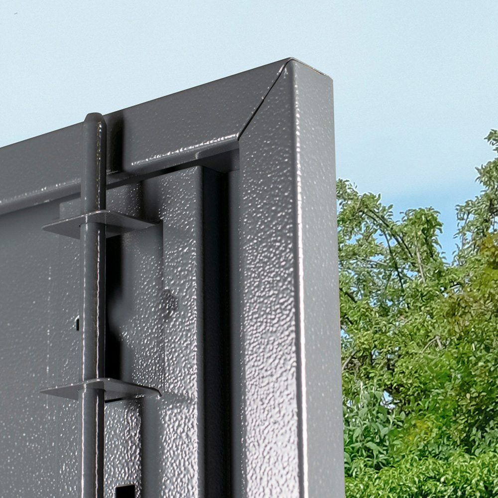 Asgard Sentry 3 x 7ft Green Apex Garden Shed Image 6