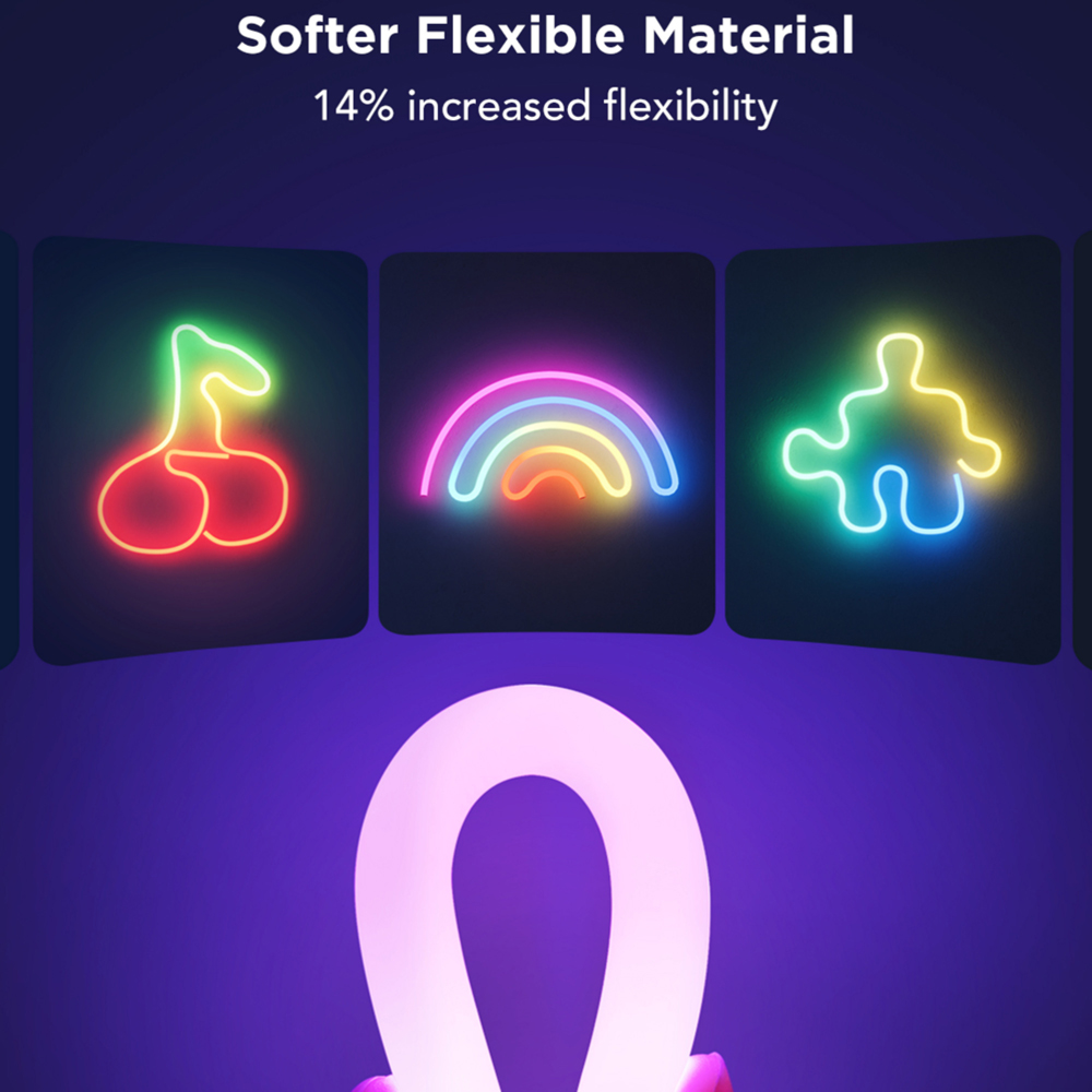 Govee RGBIC LED Smart Neon Rope Light 3m Image 8