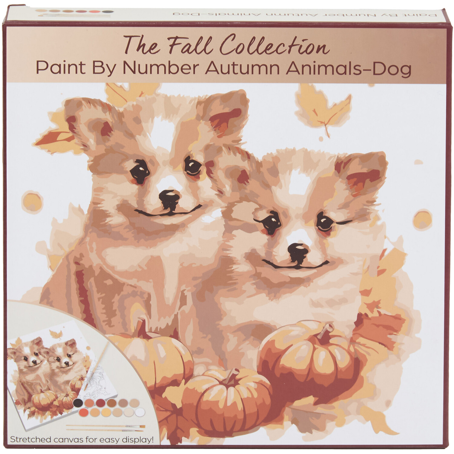 Paint By Number Autumn Animals Image 2