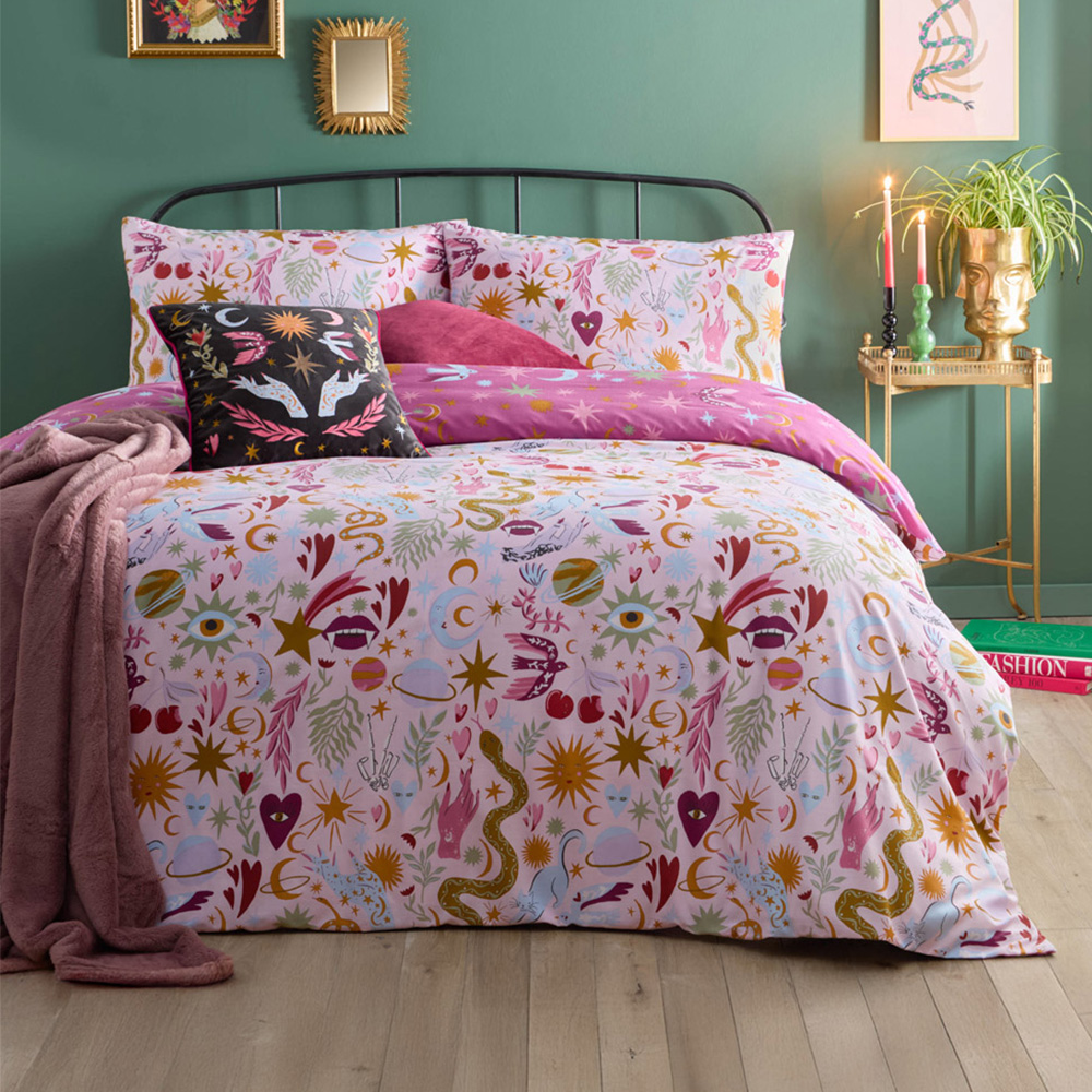 Furn Double Enchanted Printed Reversible Duvet Set Image 1