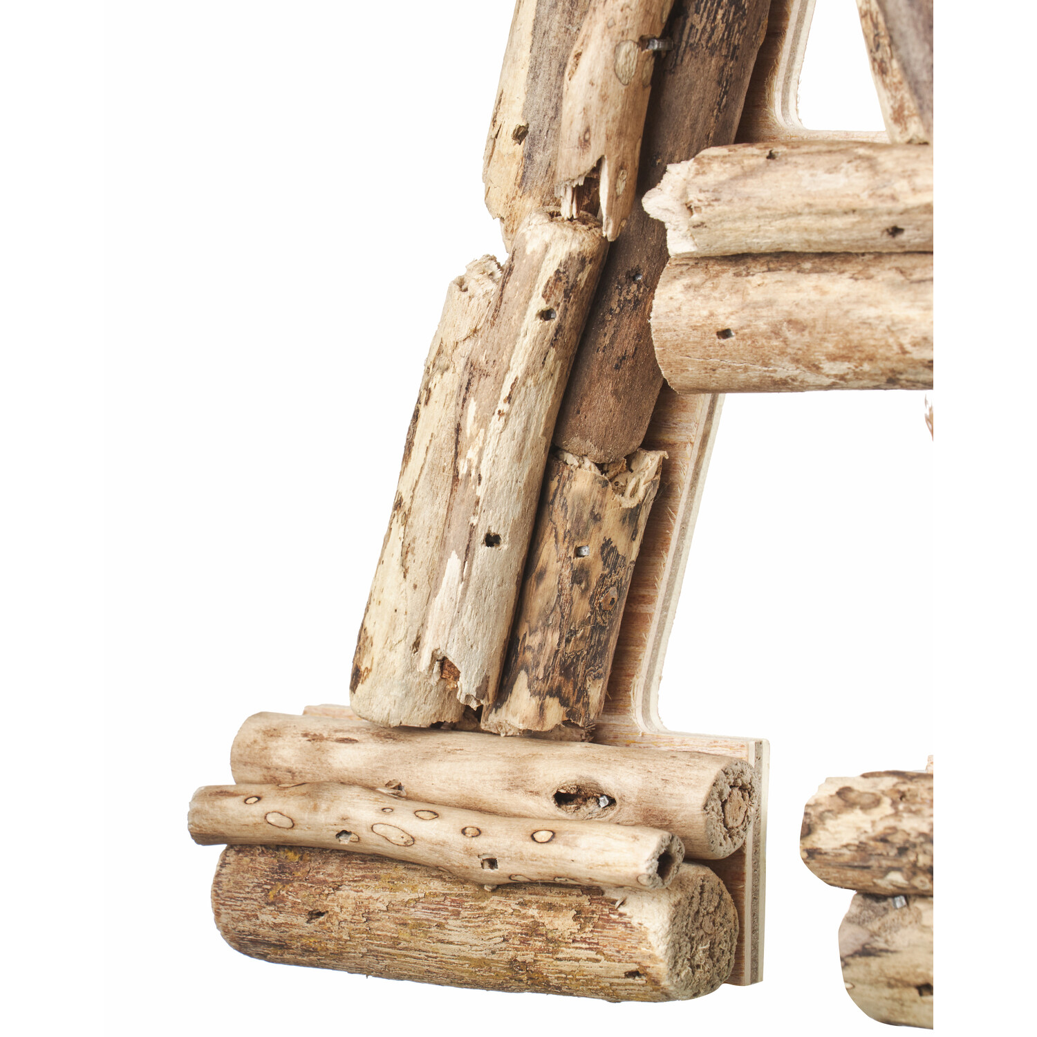 Driftwood Sea Wall Decor - Natural Image 4