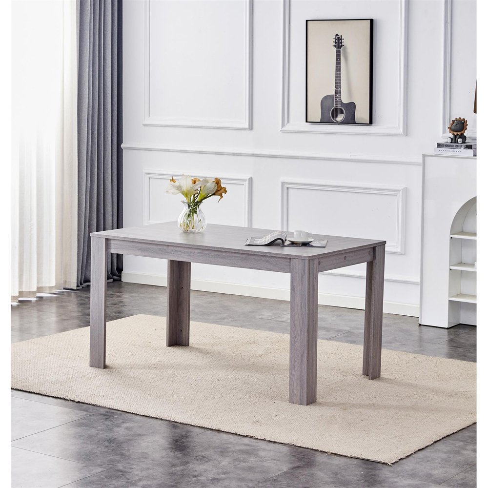 Kosy Koala 4 Seater Grey Wooden Dining Table Image 3