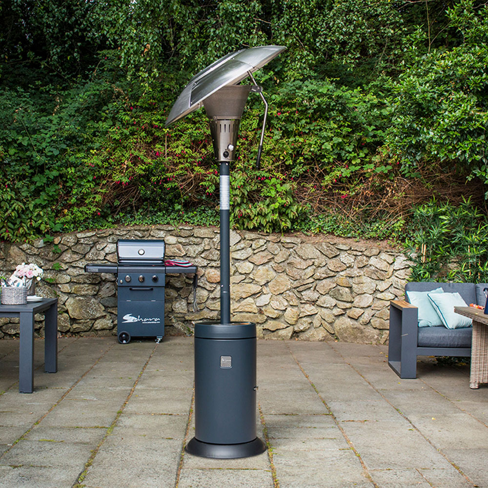 Sahara X13 Teal Heat Focus Gas Patio Heater Image 2