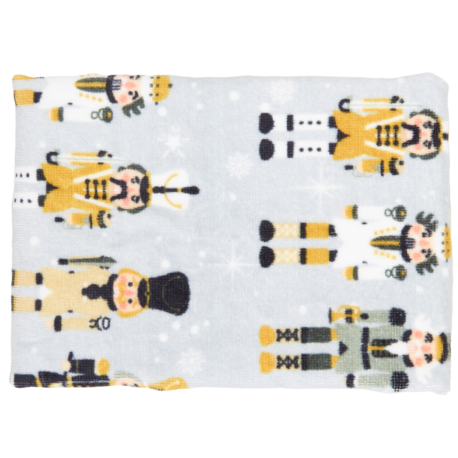 Nutcracker Hand Towel Grey - Grey Image 2
