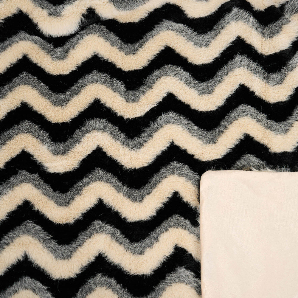 Moda Faux Fur Throw Image 7