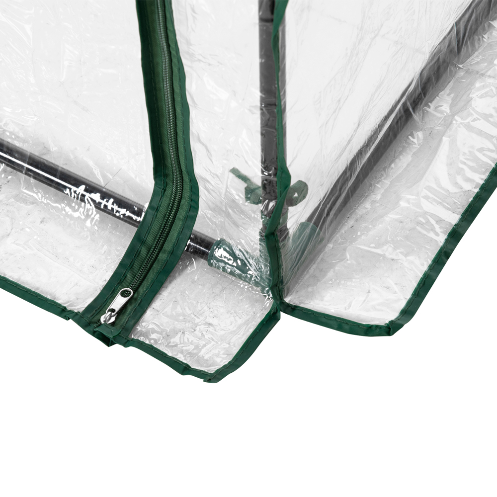Outsunny White 1 x 2ft Mini Greenhouse Image 3
