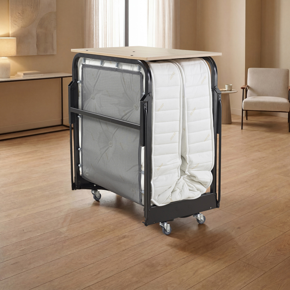 Jay-Be Crown Premier Single Folding Bed with Deep Sprung Mattress Image 6