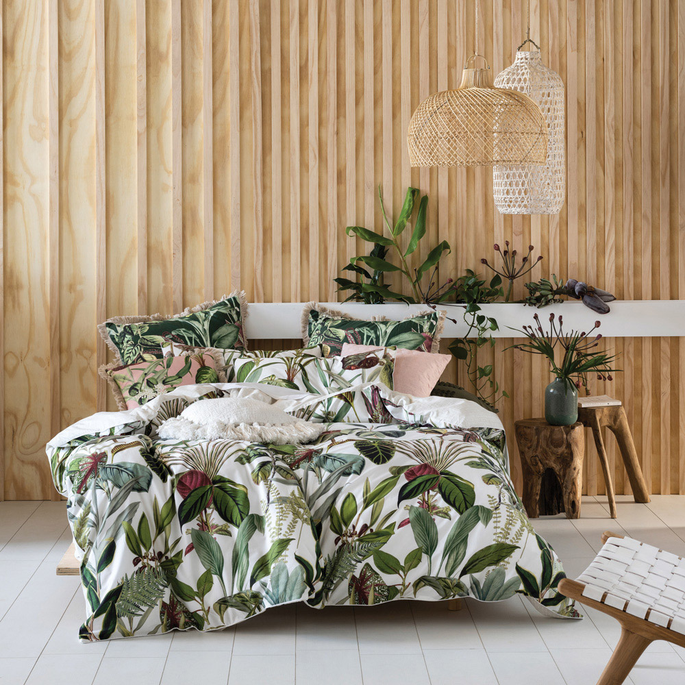 Linen House Wonder Plant Double Botanical Duvet Cover Set Image 5