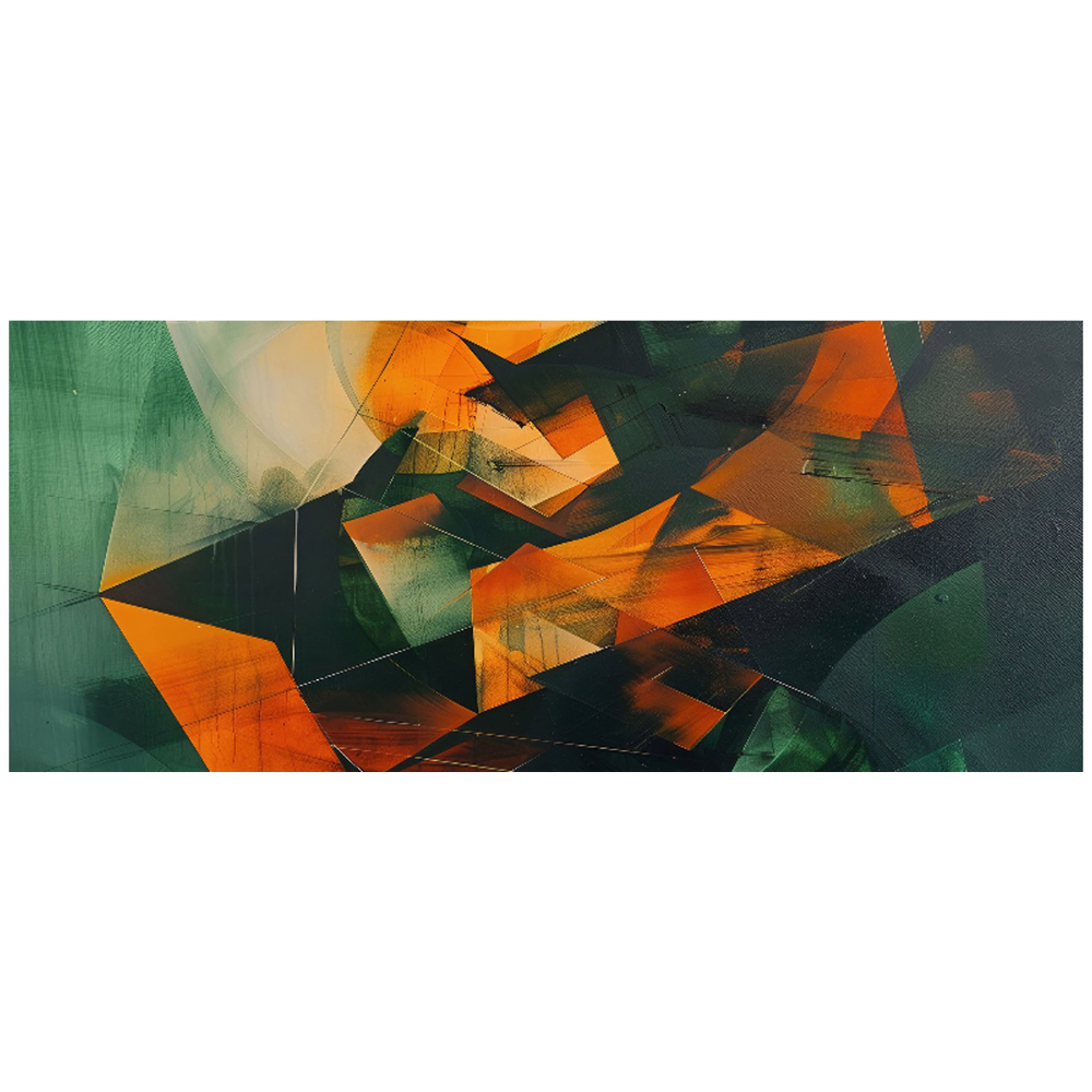 Warren Reed Designer Sharp Triangles Bathroom Splashback 25 x 60cm Image 2