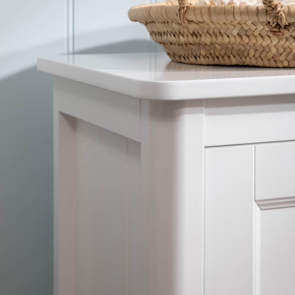 Noa and Nani Lillestrom White Single Door Bathroom Cabinet Image 4