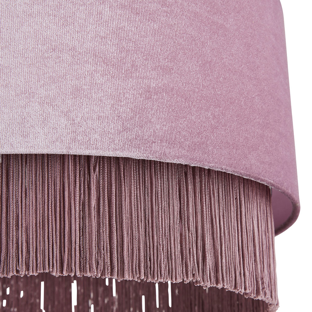 Inlight Lacy Lilac Fringed Easyfit Shade Image 4