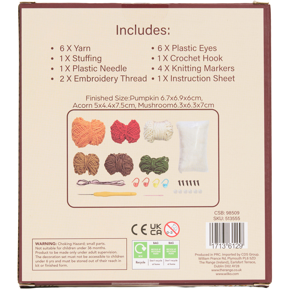 Crochet Your Own Autumn Friends Kit Image 2
