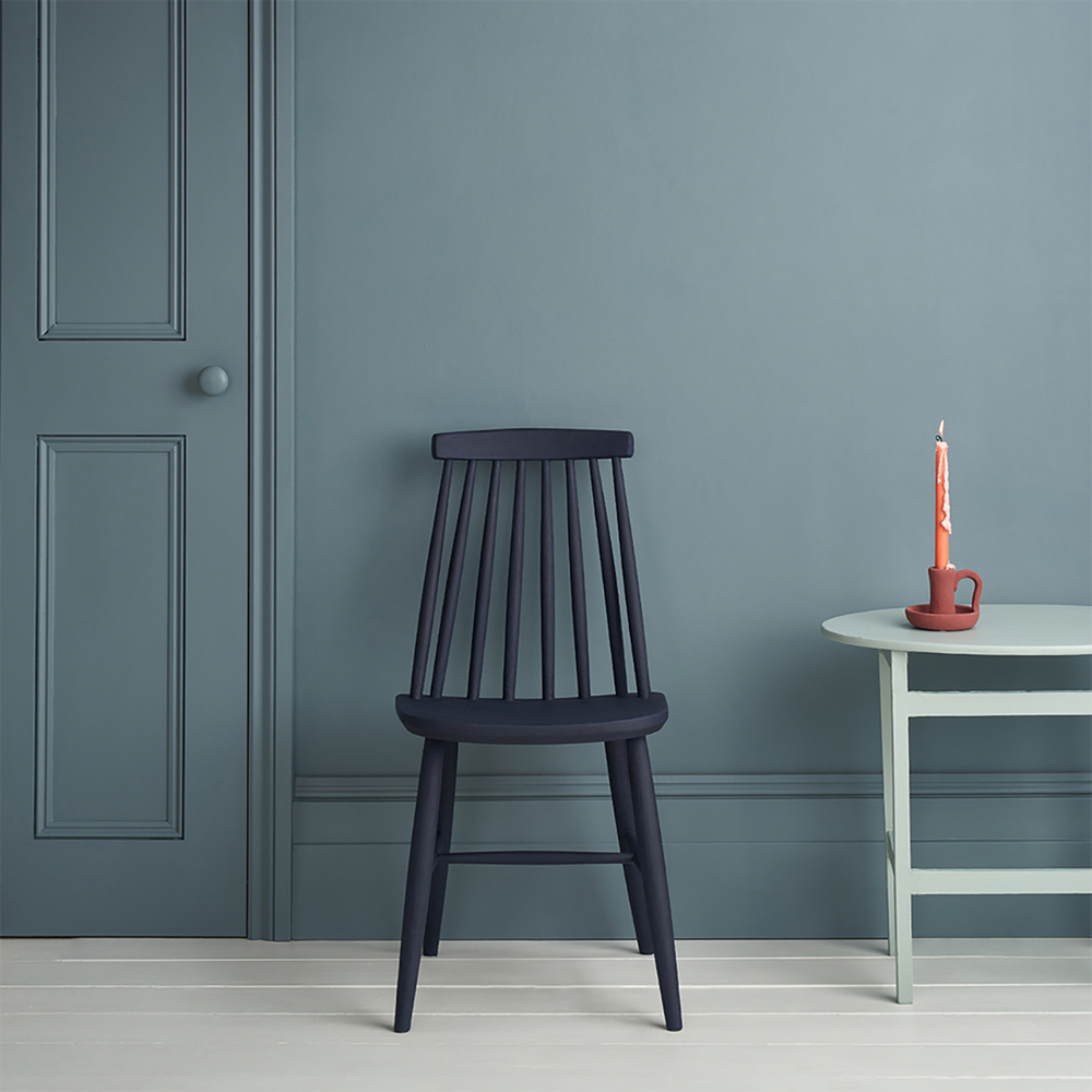 Annie Sloan Cambrian Blue Wood and Metal Satin Paint 750ml Image 4