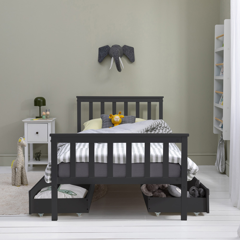 Noa and Nani Joli Anthracite Pull-Out Underbed Storage Drawer Set of 2 Image 3