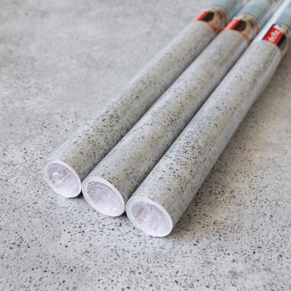 d-c-fix Concrete Salazar Self-Adhesive Plastic Vinyl Wrap Film 67.5cm x 2m 3 Pack Image 2