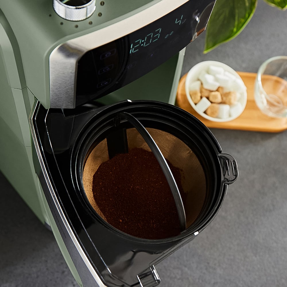 Morphy Richards Zino Grind and Brew 162108 Olivine 1.5L Automatic Filter Coffee Machine Image 6