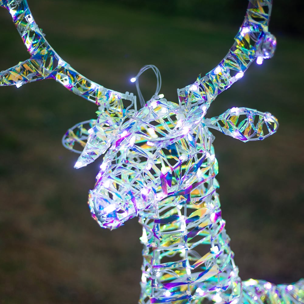 The Christmas Centre 330 LED Laser Strip Light-Up Stag Reindeer 4.5ft Image 3