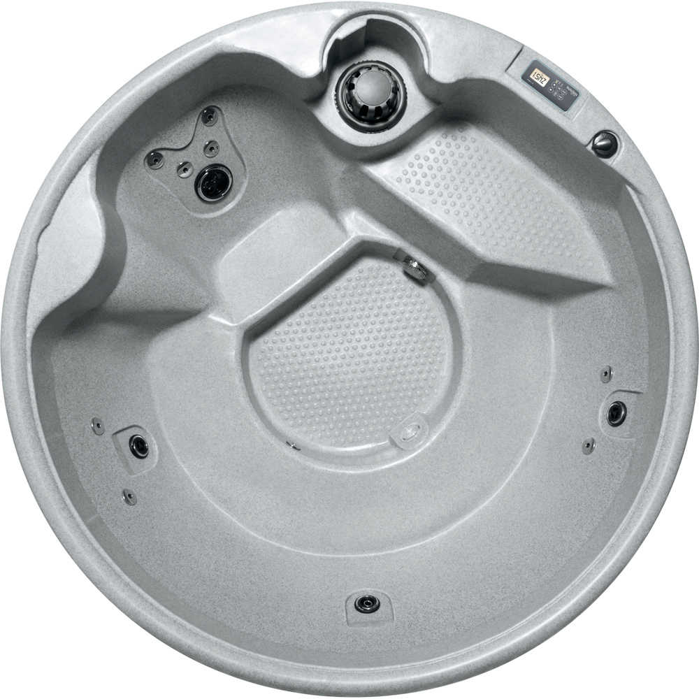 RotoSpa Orbis 4 to 5 Person Light Grey Panel Round Hot Tub Image 2