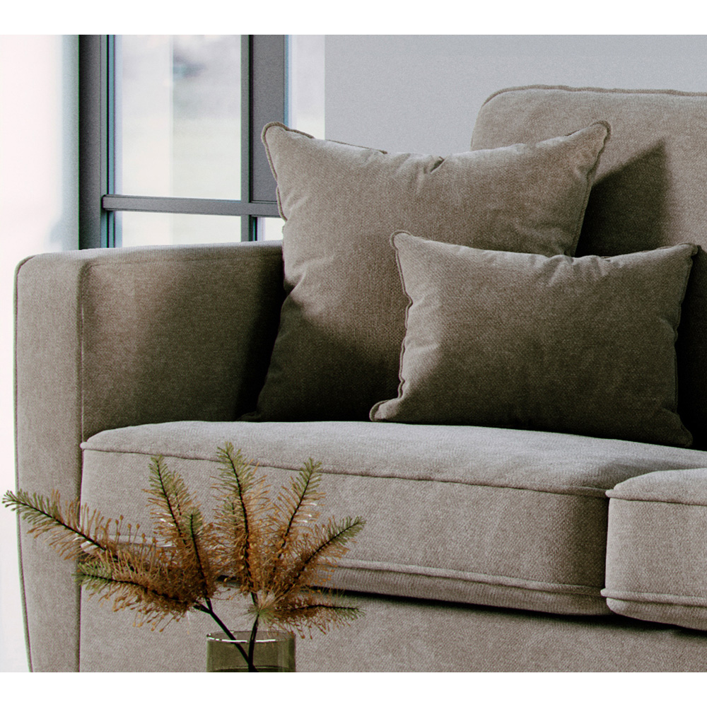 Marlon 4 Seater City Fossil Corner Sofa Image 5