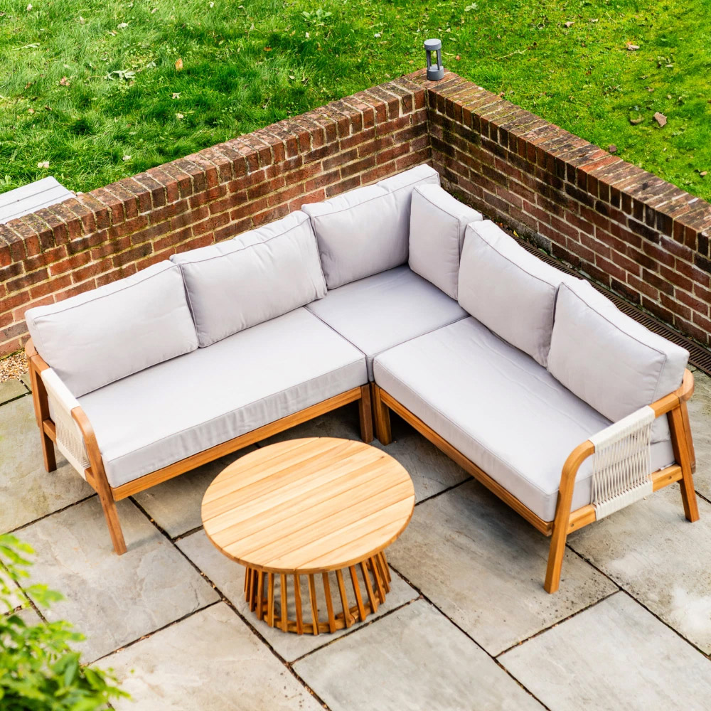 Thompson & Morgan Acacia Eleni 5 Seater Corner Sofa Set Image 3