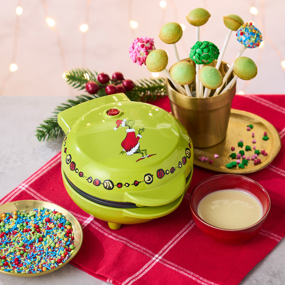 Grinch SDA2850GE Green Non Stick Cake Pop Maker 550W Image 2