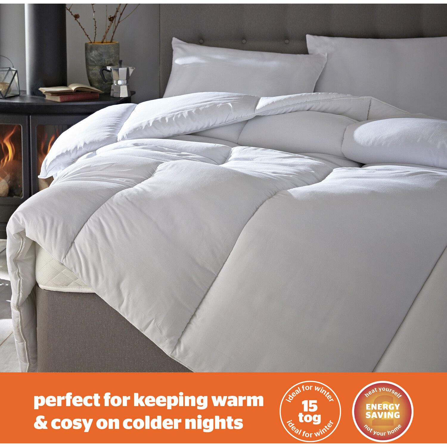 Silentnight Warm and Cosy Duvet Super King size Image 2