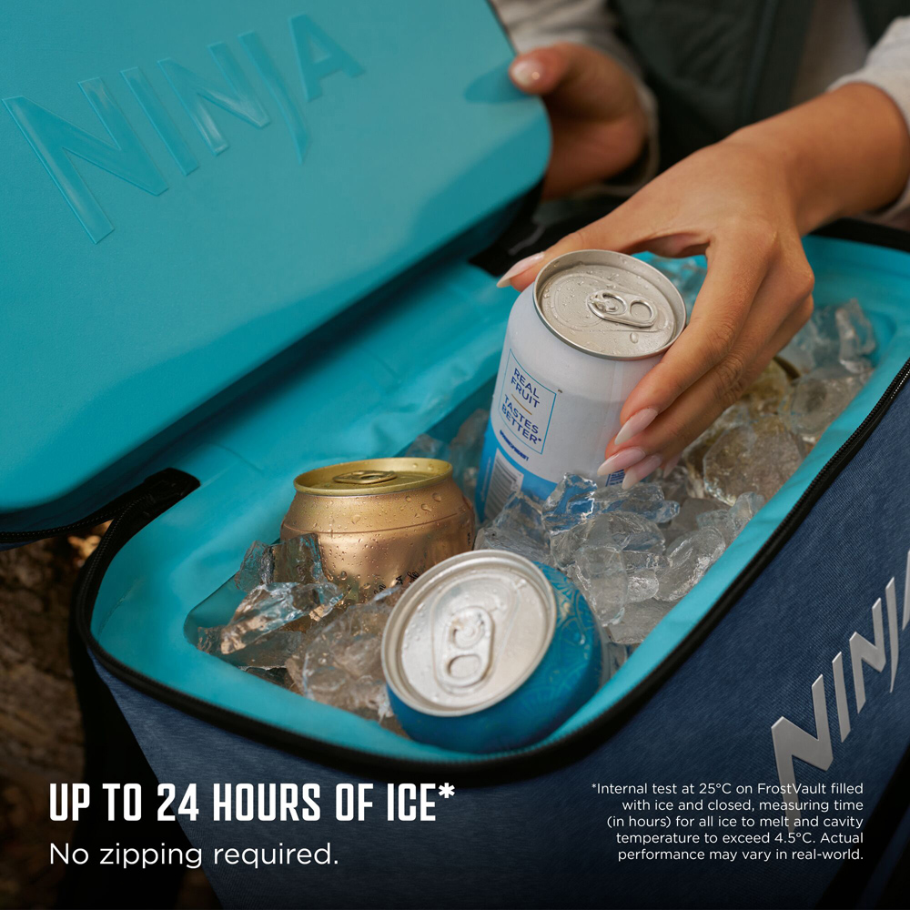 Ninja FrostVault Go 36 Can Navy Cooler Backpack 23L Image 7