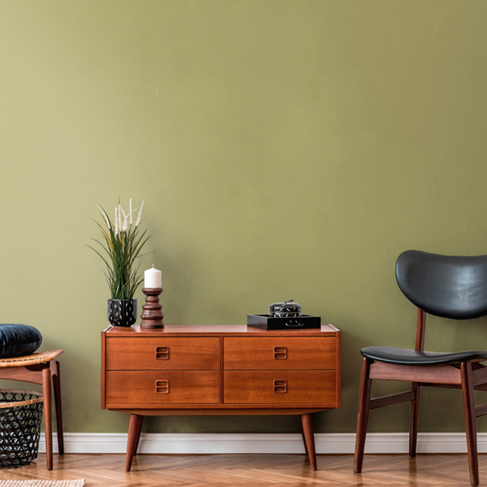 A.S Creation Texture Citrine Non-Woven Wallpaper Image 4