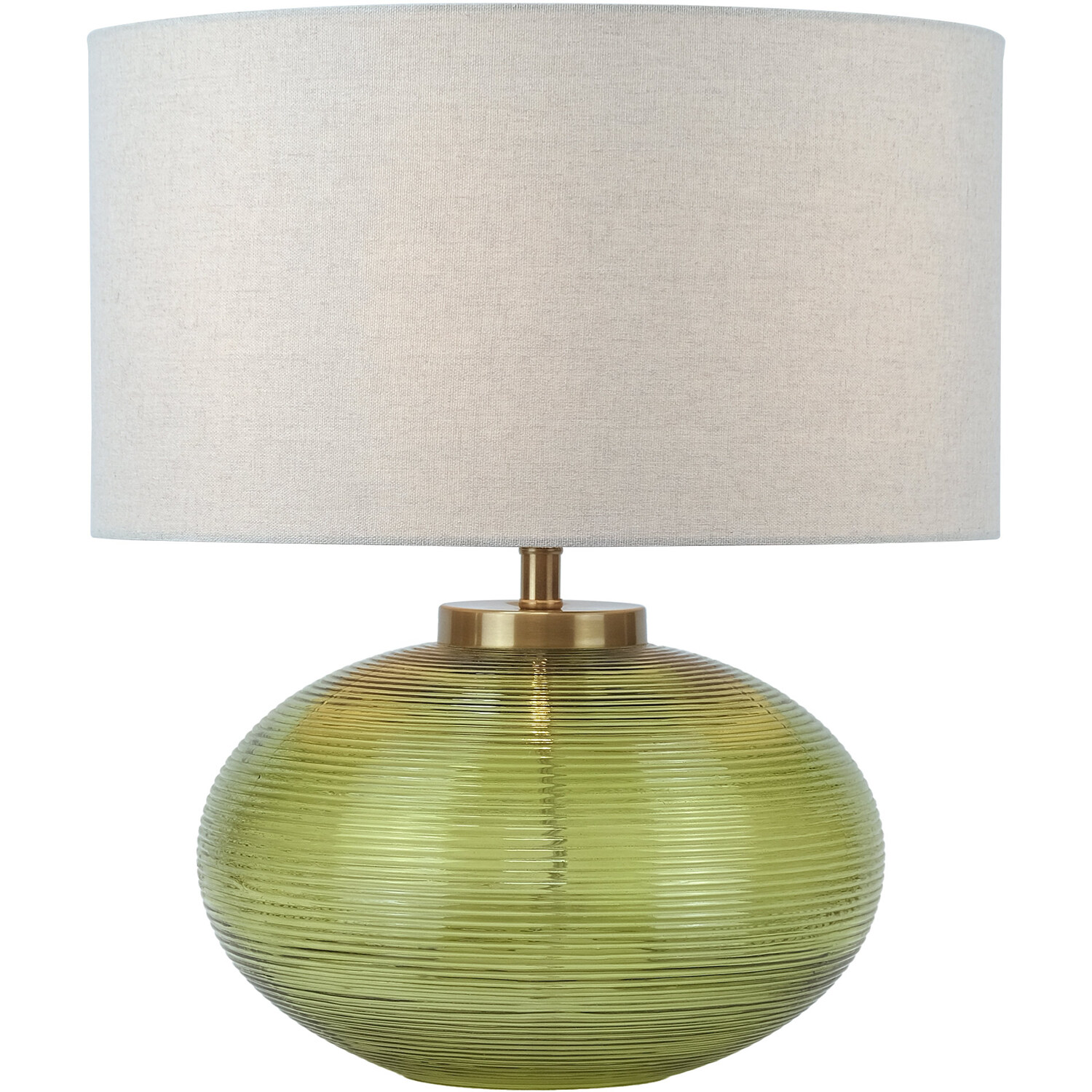 Mossy Glass Table Lamp - Green Image 2