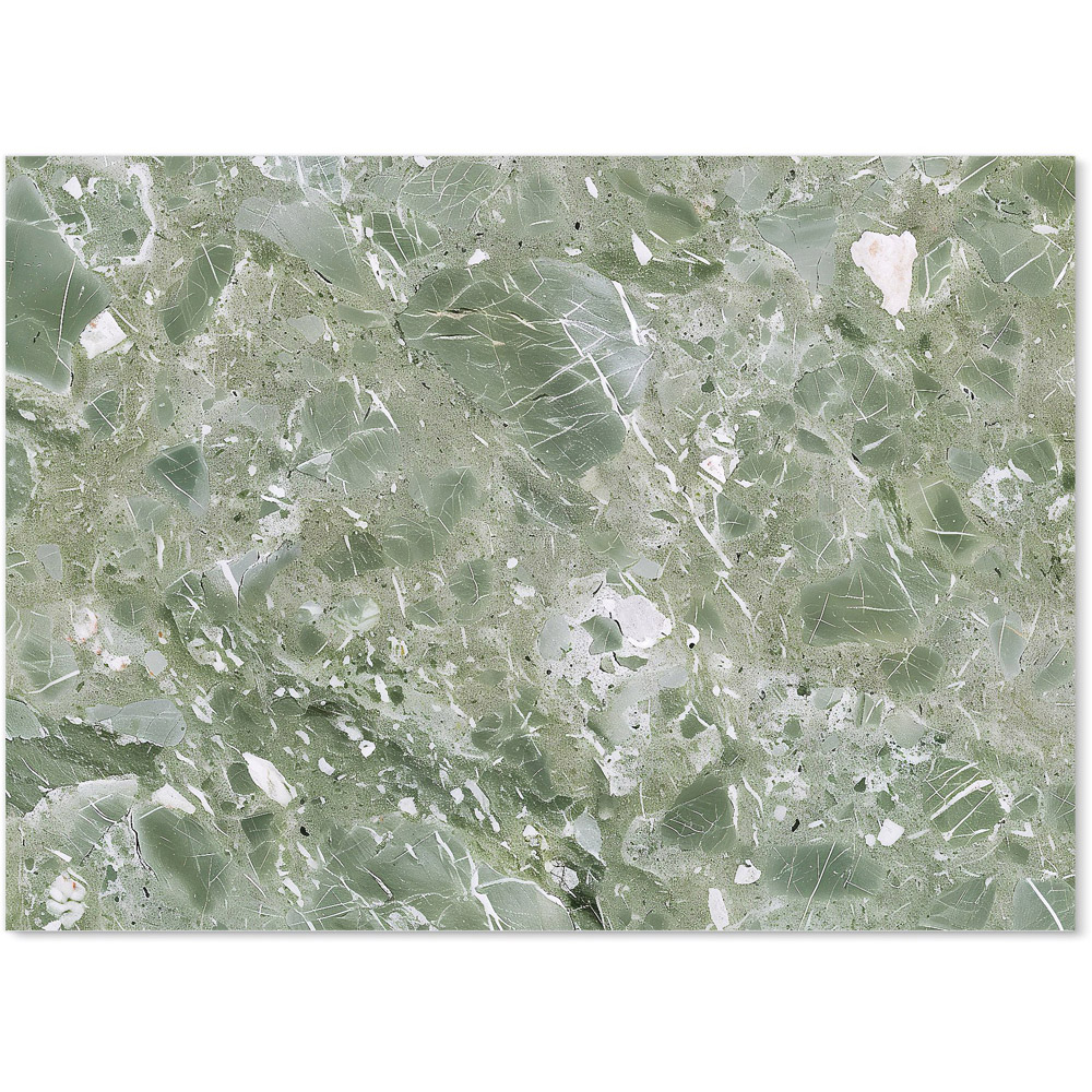 Warren Reed Designer Pale Green Quartz Effect Glass Kitchen Splashback 65 x 90cm Image 2