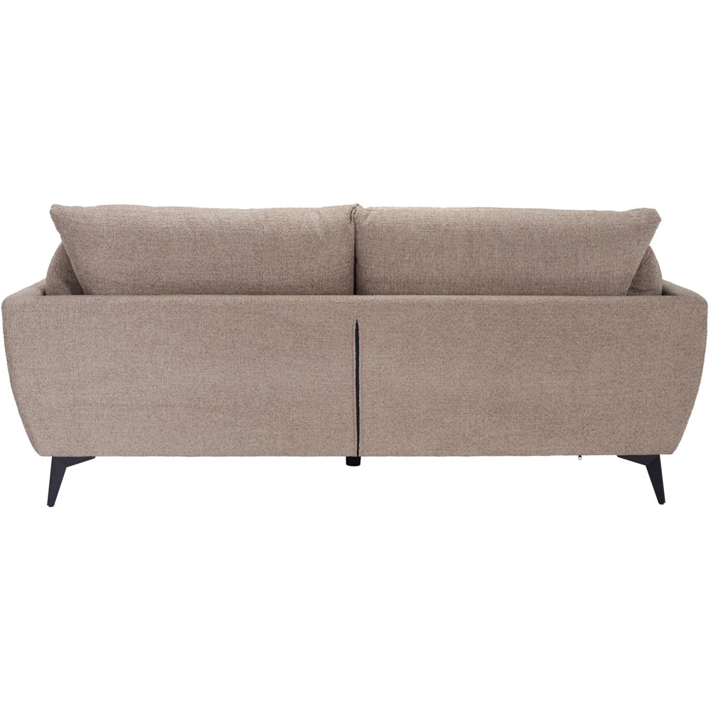 LPD Home Carter Taupe 3 Seater Sofa Image 5