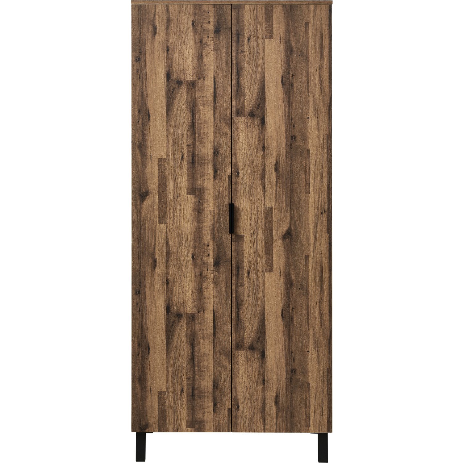 Hampshire 2 Door Oak Double Wardrobe Image 3