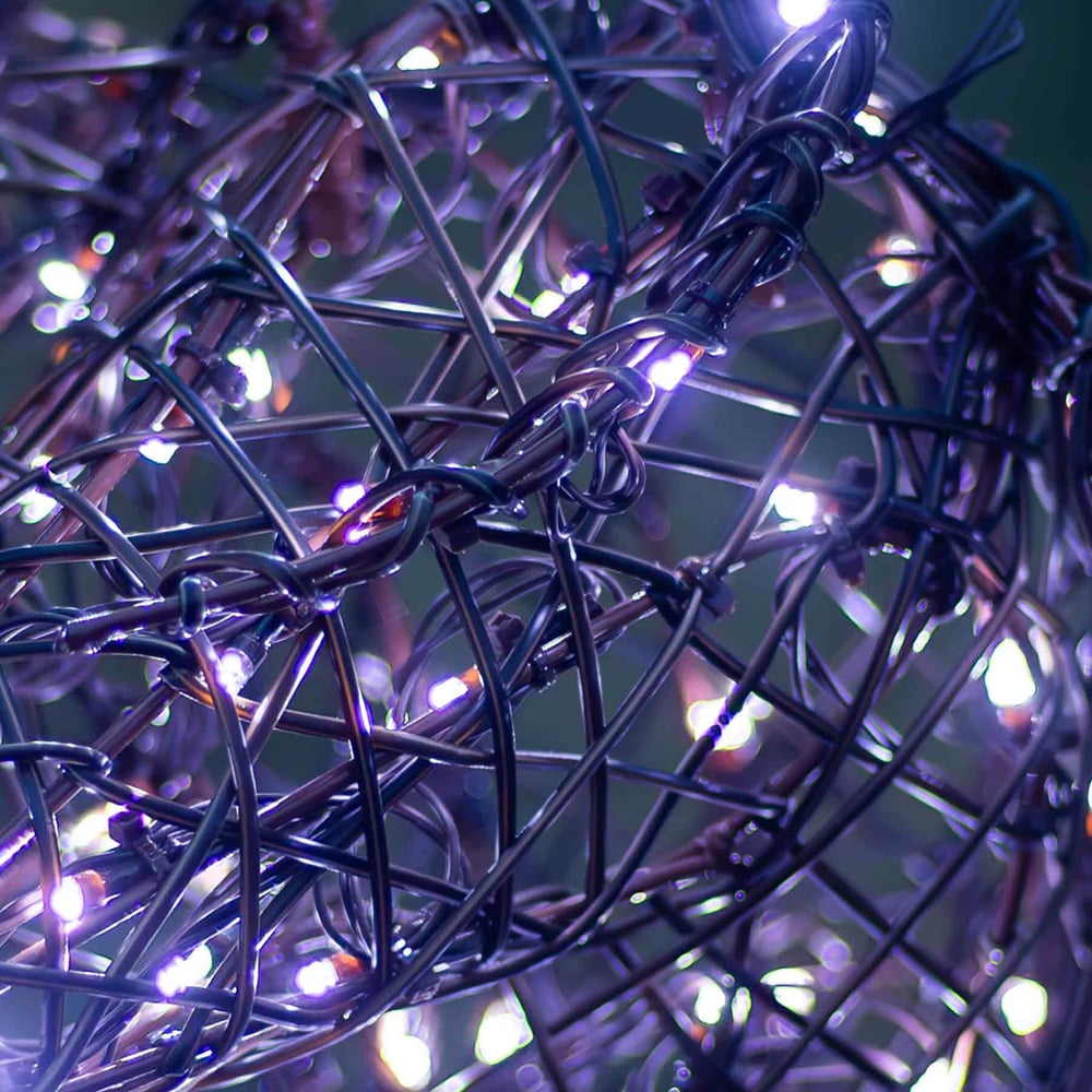 The Christmas Centre 230 LED Brown Wicker Light-Up Stag Reindeer 4ft Image 6